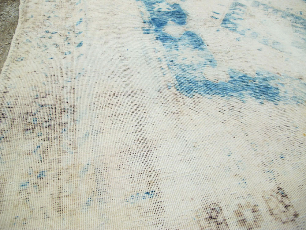 Vintage Persian Afshar Distressed Rug, No.27239 - Galerie Shabab