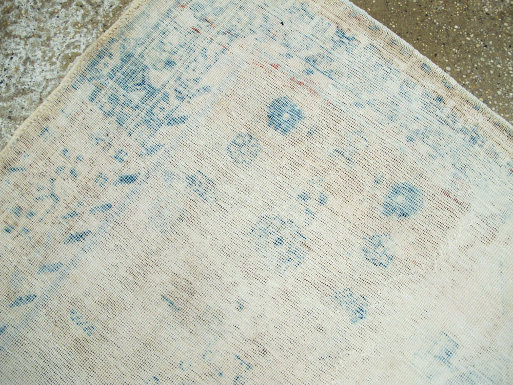 Vintage Persian Afshar Distressed Rug, No.27239 - Galerie Shabab