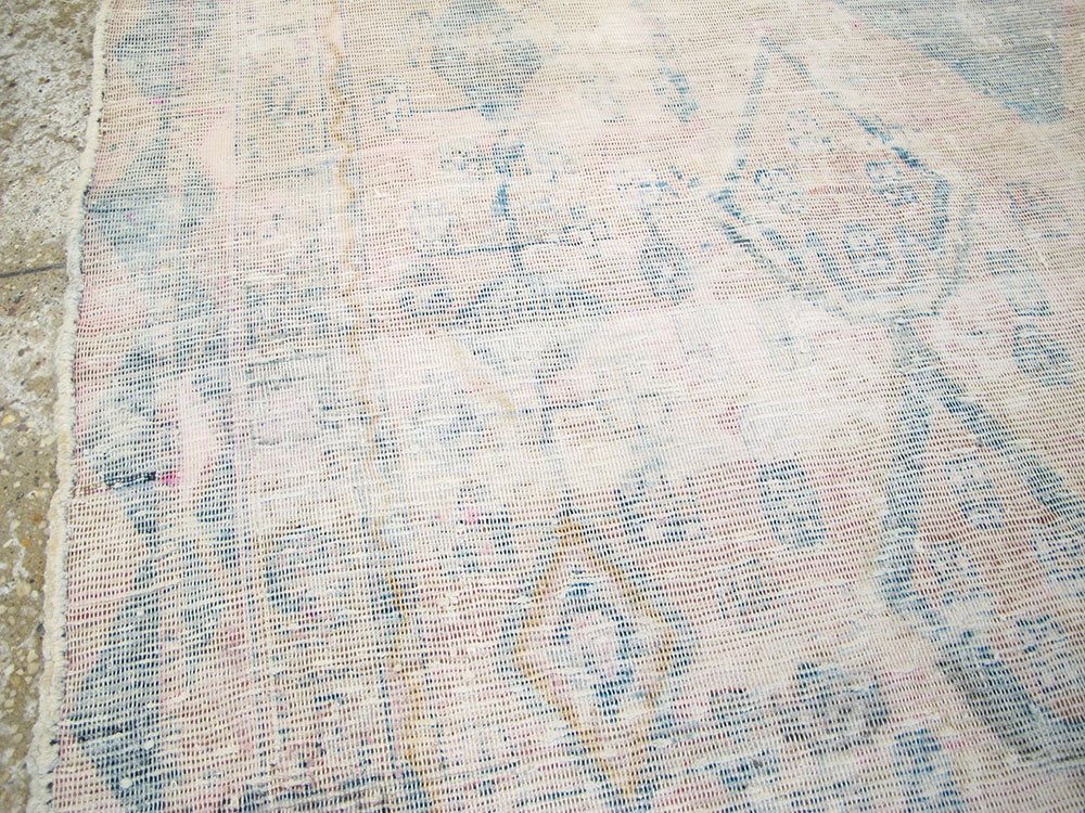 Vintage Persian Afshar Distressed Rug, No.27240 - Galerie Shabab