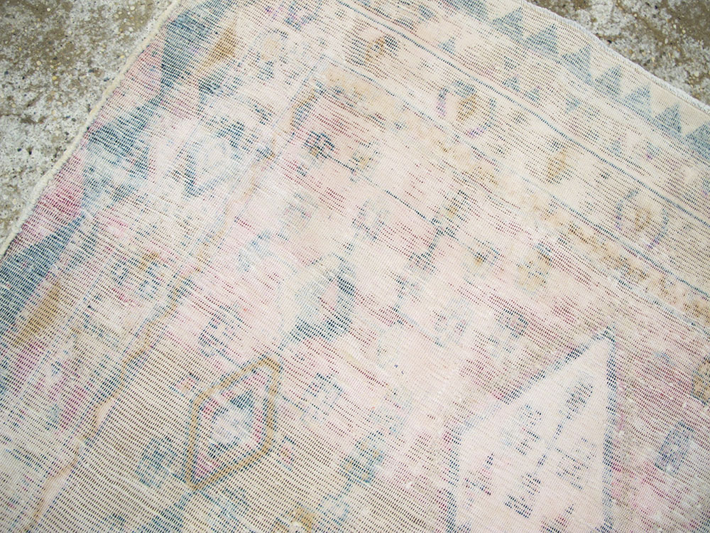 Vintage Persian Afshar Distressed Rug, No.27240 - Galerie Shabab