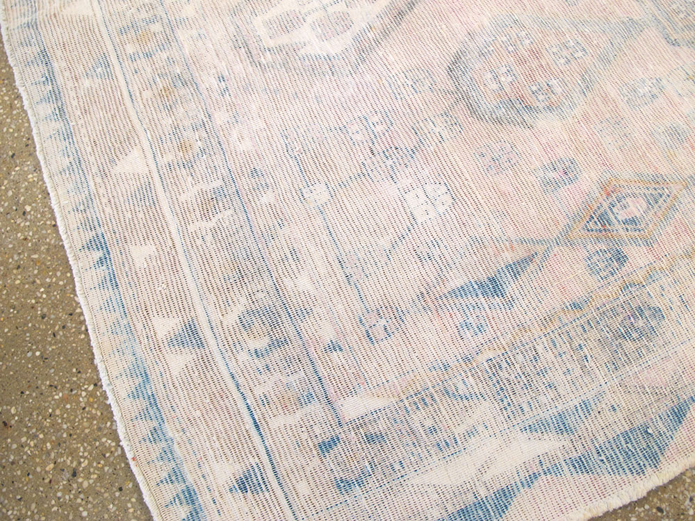 Vintage Persian Afshar Distressed Rug, No.27240 - Galerie Shabab