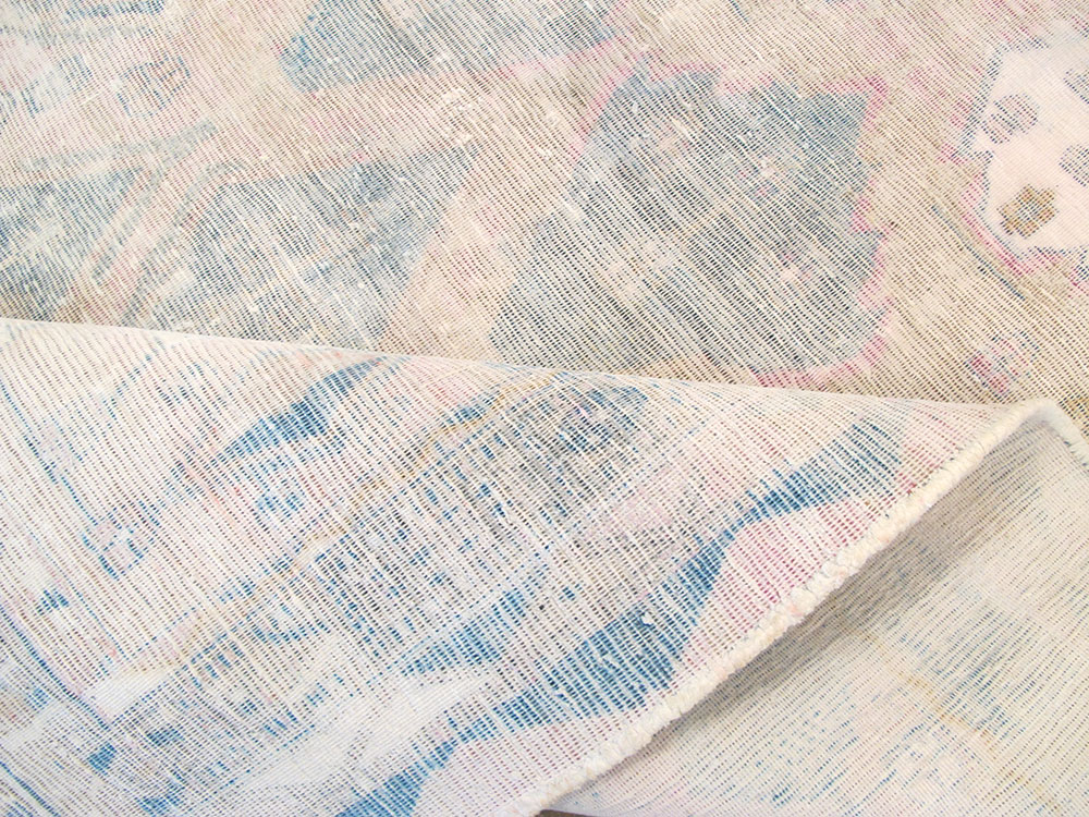 Vintage Persian Afshar Distressed Rug, No.27240 - Galerie Shabab