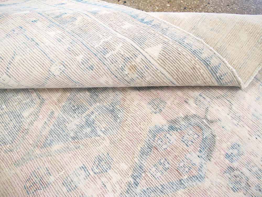 Vintage Persian Afshar Distressed Rug, No.27240 - Galerie Shabab