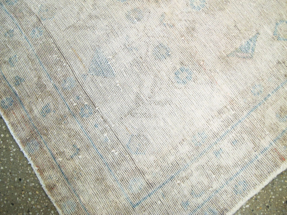 Vintage Persian Afshar Distressed Rug, No.27241 - Galerie Shabab