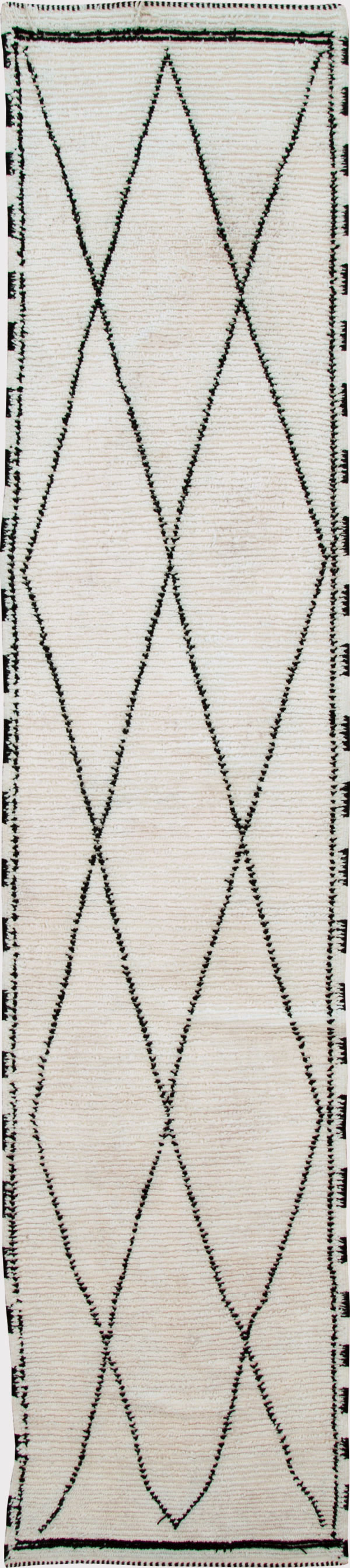 Contemporary Moroccan Runner, No.27246 - Galerie Shabab