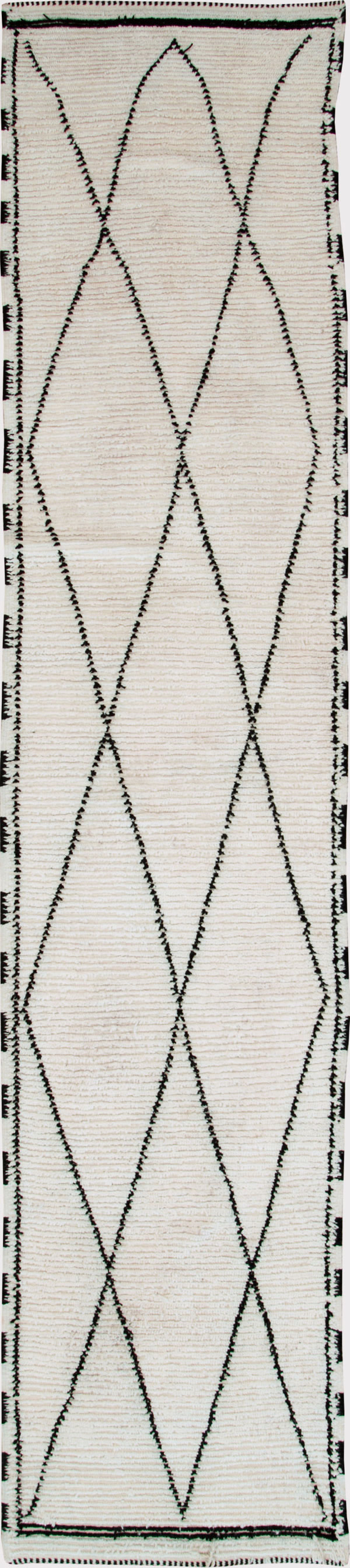 Contemporary Moroccan Runner, No.27246 - Galerie Shabab