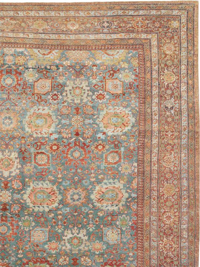 Antique Persian Mahal Oversize Carpet, No.27253 - Galerie Shabab