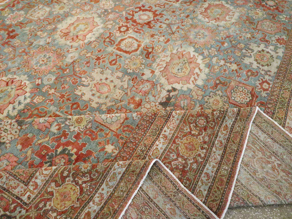 Antique Persian Mahal Oversize Carpet, No.27253 - Galerie Shabab