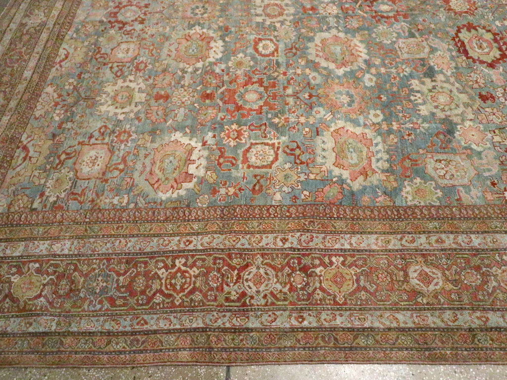 Antique Persian Mahal Oversize Carpet, No.27253 - Galerie Shabab