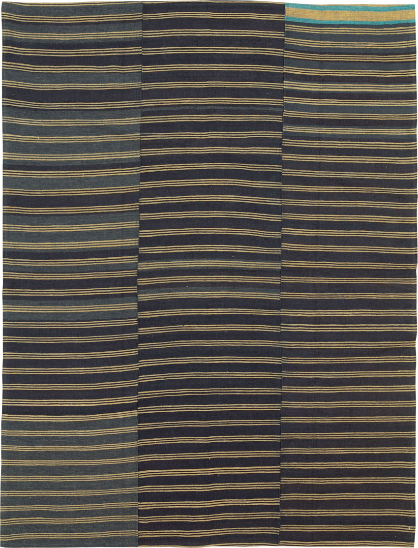 Mid-Century Turkish Flatweave, No.27255 - Galerie Shabab