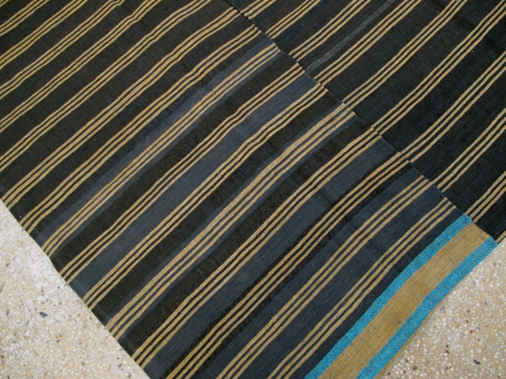 Mid-Century Turkish Flatweave, No.27255 - Galerie Shabab