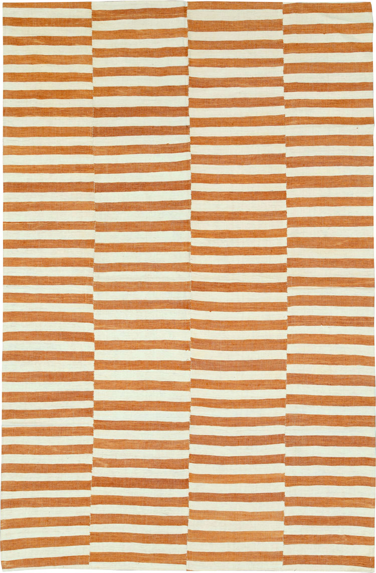 Mid-Century Flatweave, No.27256 - Galerie Shabab