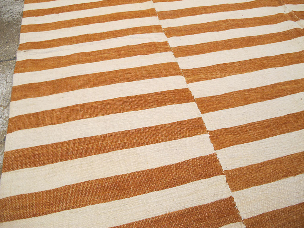 Mid-Century Flatweave, No.27256 - Galerie Shabab