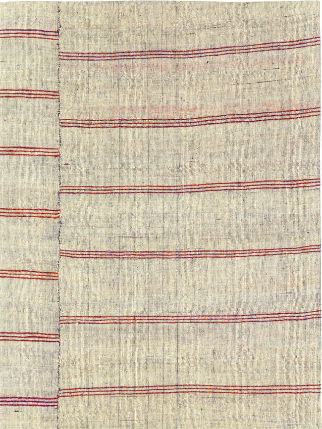 Vintage Turkish Flatweave Kilim Accent Rug, No.27264 - Galerie Shabab