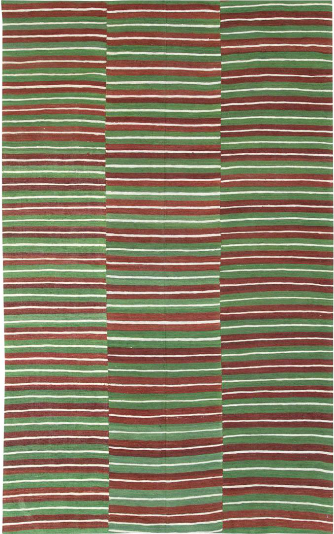 Vintage Turkish Flatweave Kilim Accent Rug, No.27265 - Galerie Shabab