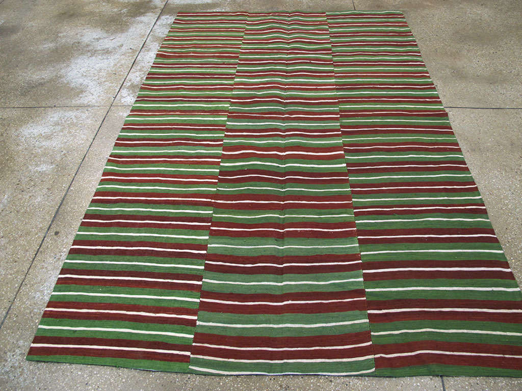 Vintage Turkish Flatweave, No.27265 - Galerie Shabab