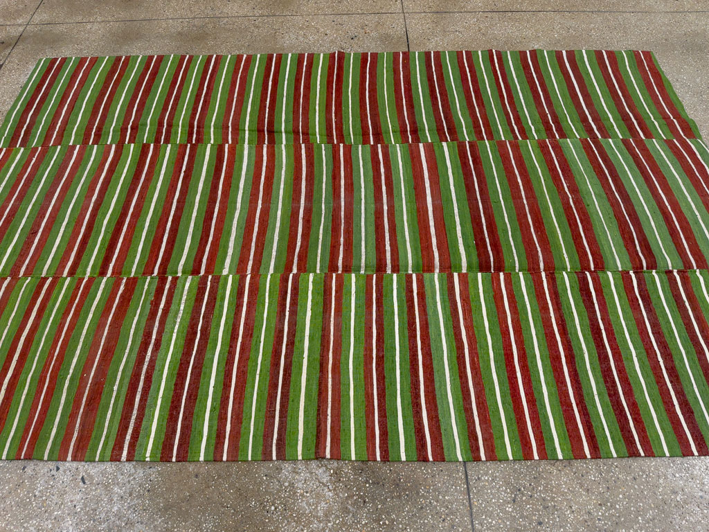 Vintage Turkish Flatweave Kilim Accent Rug, No.27265 - Galerie Shabab
