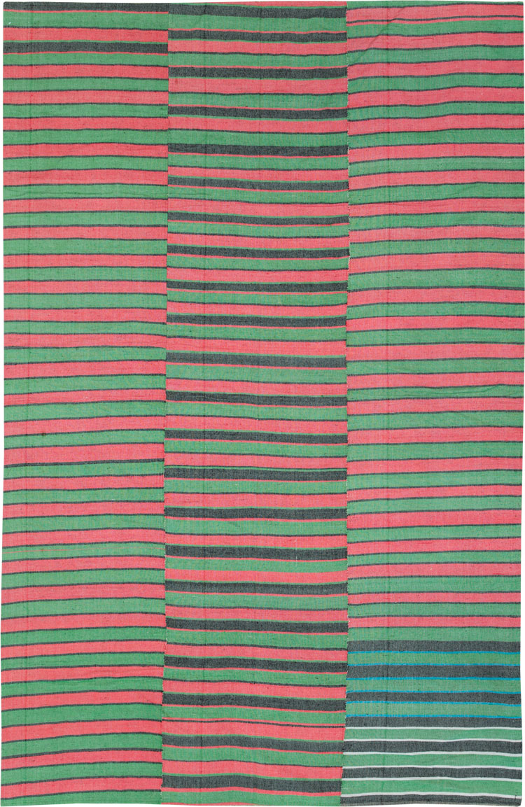 Vintage Turkish Flatweave Kilim Accent Rug, No.27266 - Galerie Shabab