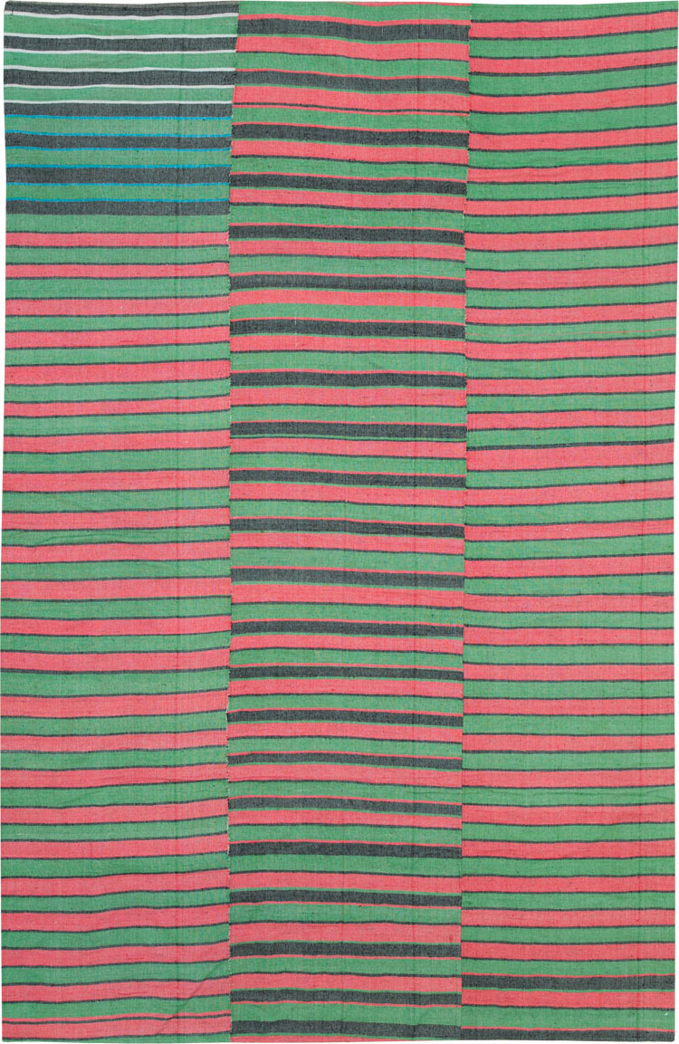 Vintage Turkish Flatweave Kilim Accent Rug, No.27266 - Galerie Shabab