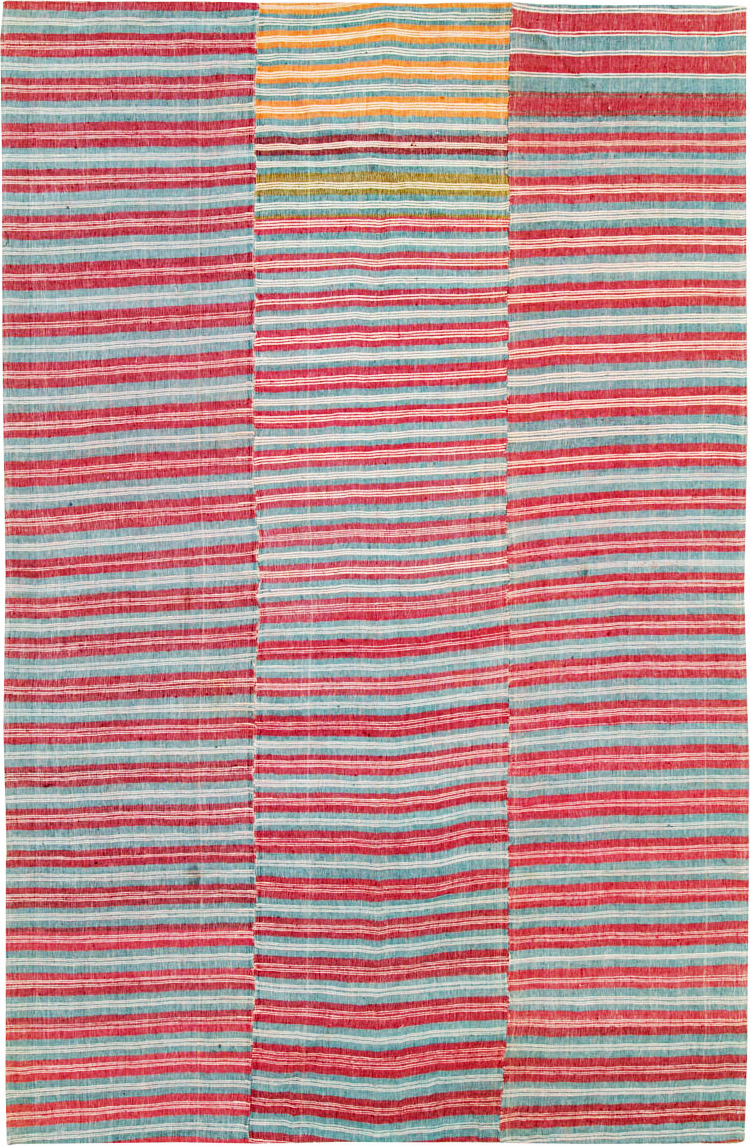 Vintage Turkish Flatweave Kilim Accent Rug, No.27267 - Galerie Shabab