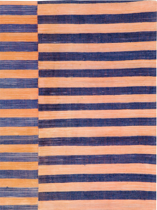 Vintage Turkish Flatweave Accent Rug, No.27273 - Galerie Shabab