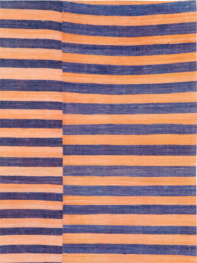 Vintage Turkish Flatweave Accent Rug, No.27273 - Galerie Shabab