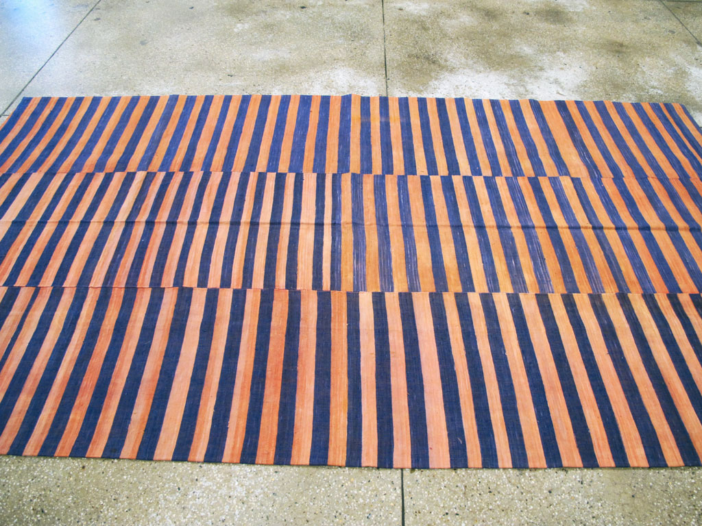 Vintage Turkish Flatweave Accent Rug, No.27273 - Galerie Shabab