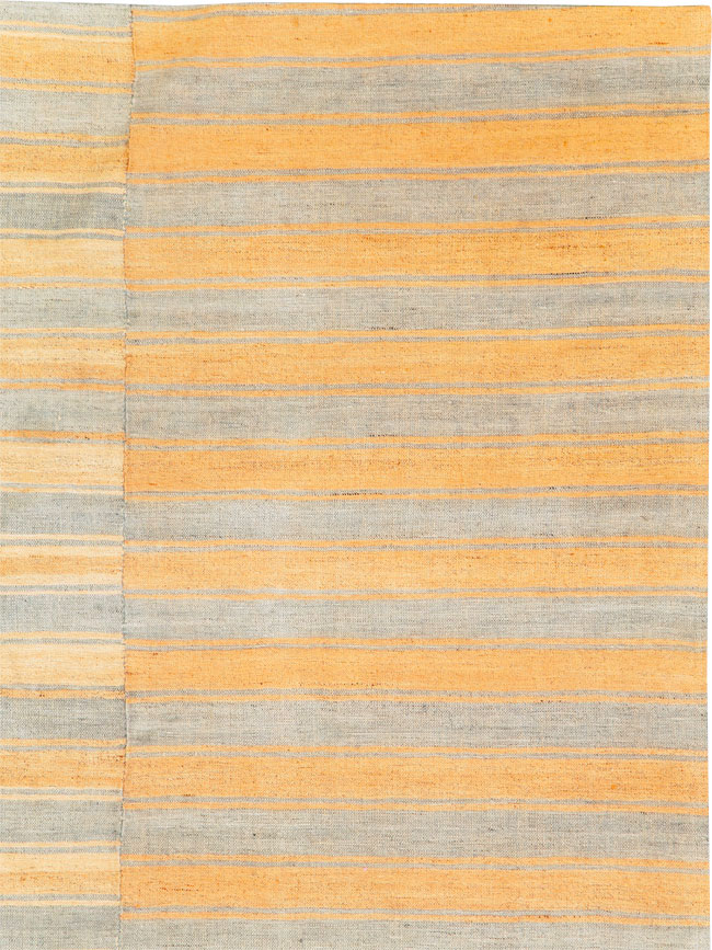 Vintage Turkish Flatweave Kilim Accent Rug, No.27275 - Galerie Shabab