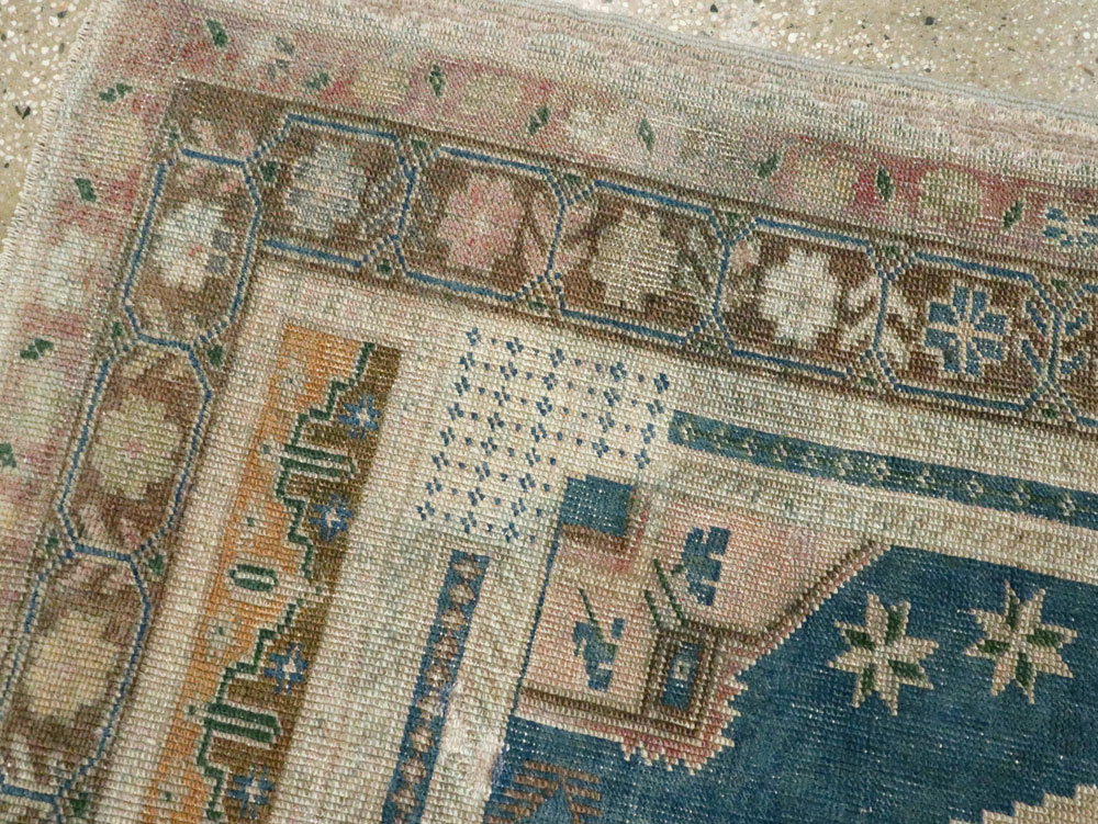 Vintage Turkish Anatolian Gallery Rug, No.27280 - Galerie Shabab