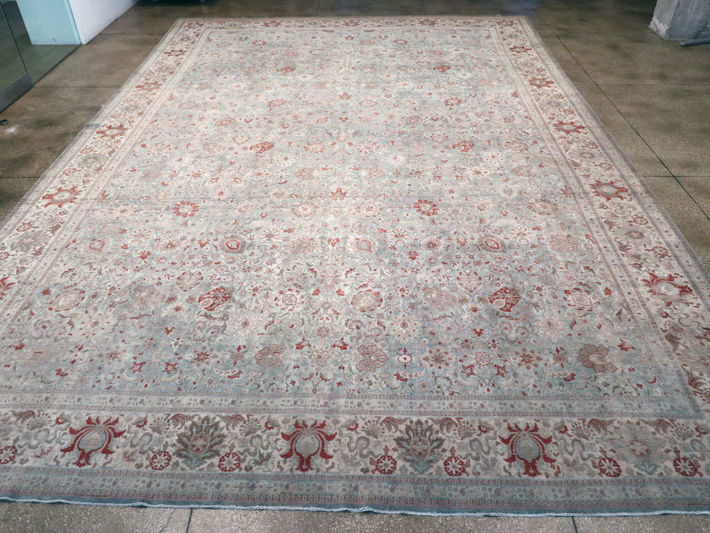 Antique Persian Tabriz Carpet, No.27287 - Galerie Shabab