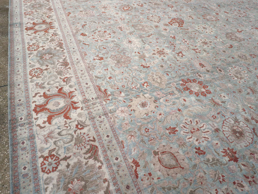 Antique Persian Tabriz Carpet, No.27287 - Galerie Shabab