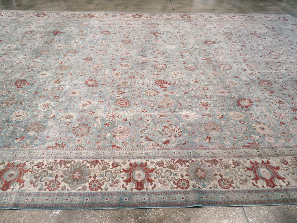 Antique Persian Tabriz Carpet, No.27287 - Galerie Shabab