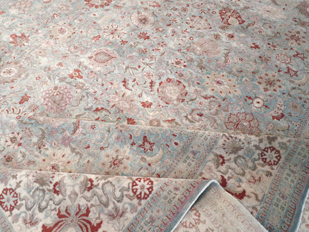 Antique Persian Tabriz Carpet, No.27287 - Galerie Shabab