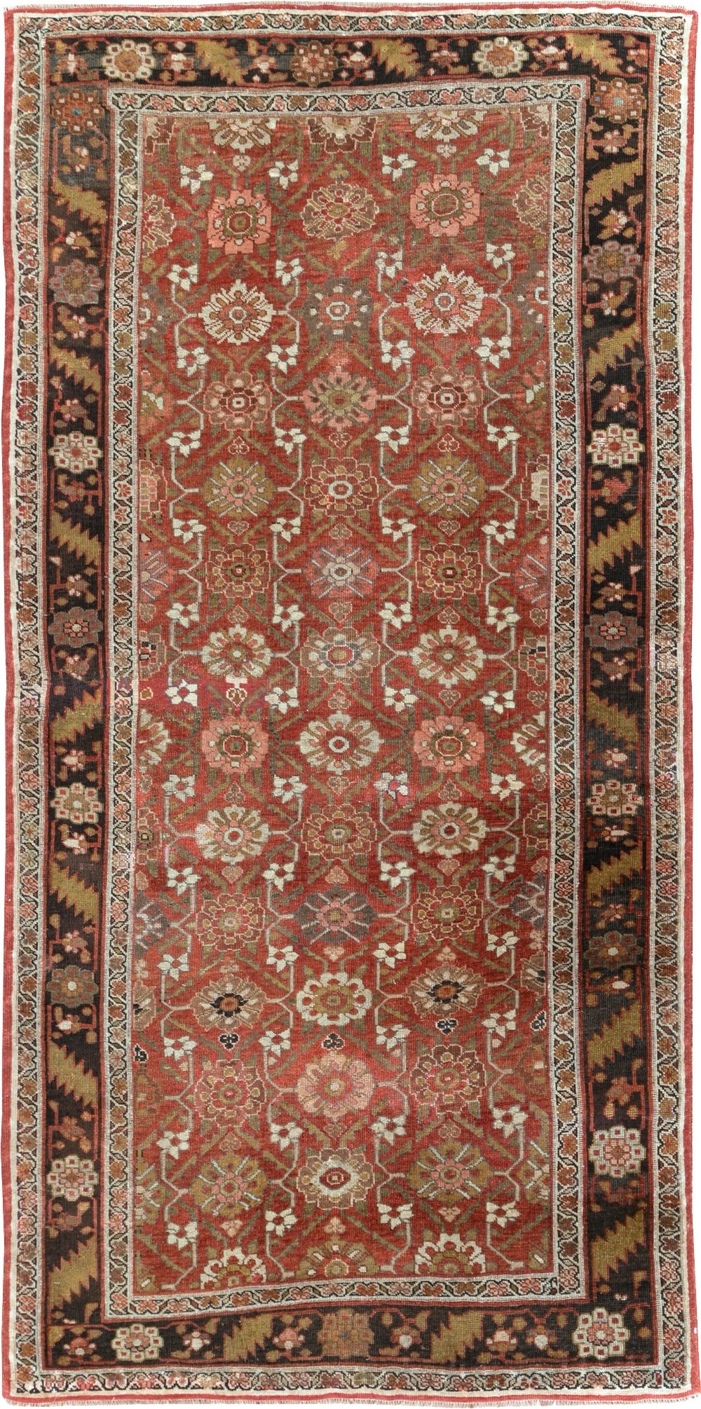 Antique Persian Bidjar Gallery Rug, No.27288 - Galerie Shabab