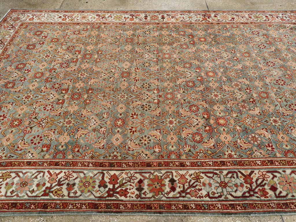 Vintage Persian Malayer Long Gallery Carpet, No.27291 - Galerie Shabab