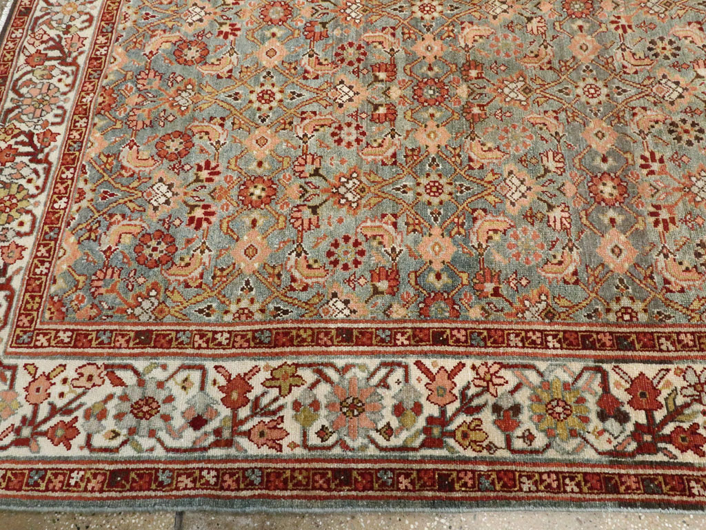 Vintage Persian Malayer Long Gallery Carpet, No.27291 - Galerie Shabab