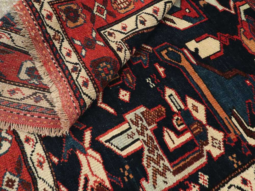 Antique Persian Kurd Pictorial Gallery Rug, No.27293 - Galerie Shabab