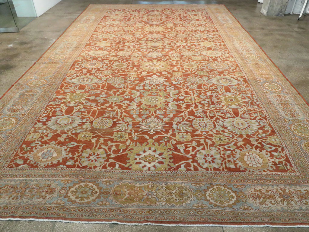 Antique Persian Mahal Carpet, No.27294 - Galerie Shabab
