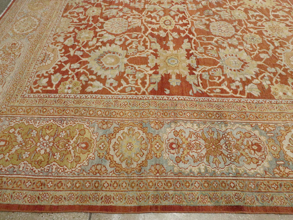 Antique Persian Mahal Carpet, No.27294 - Galerie Shabab