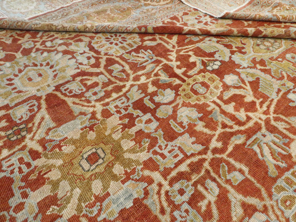 Antique Persian Mahal Carpet, No.27294 - Galerie Shabab