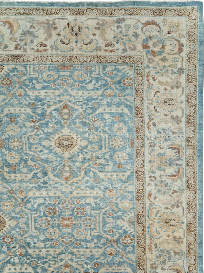 Antique Persian Mahal Carpet, No.27296 - Galerie Shabab