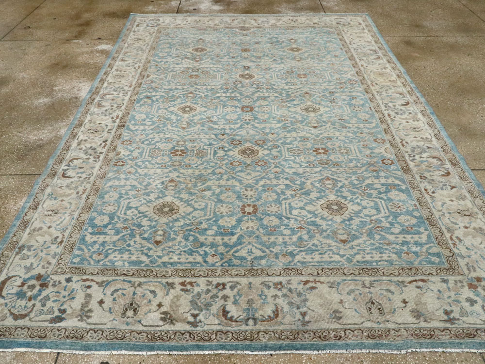 Antique Persian Mahal Carpet, No.27296 - Galerie Shabab
