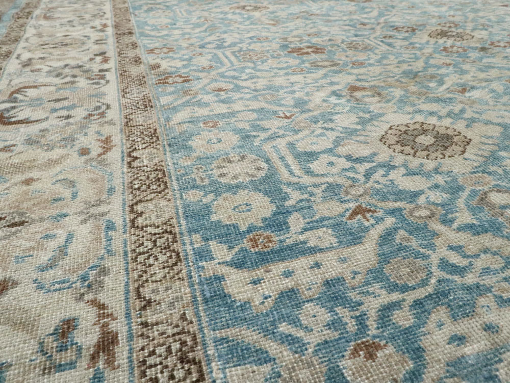 Antique Persian Mahal Carpet, No.27296 - Galerie Shabab
