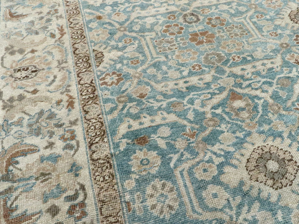 Antique Persian Mahal Carpet, No.27296 - Galerie Shabab