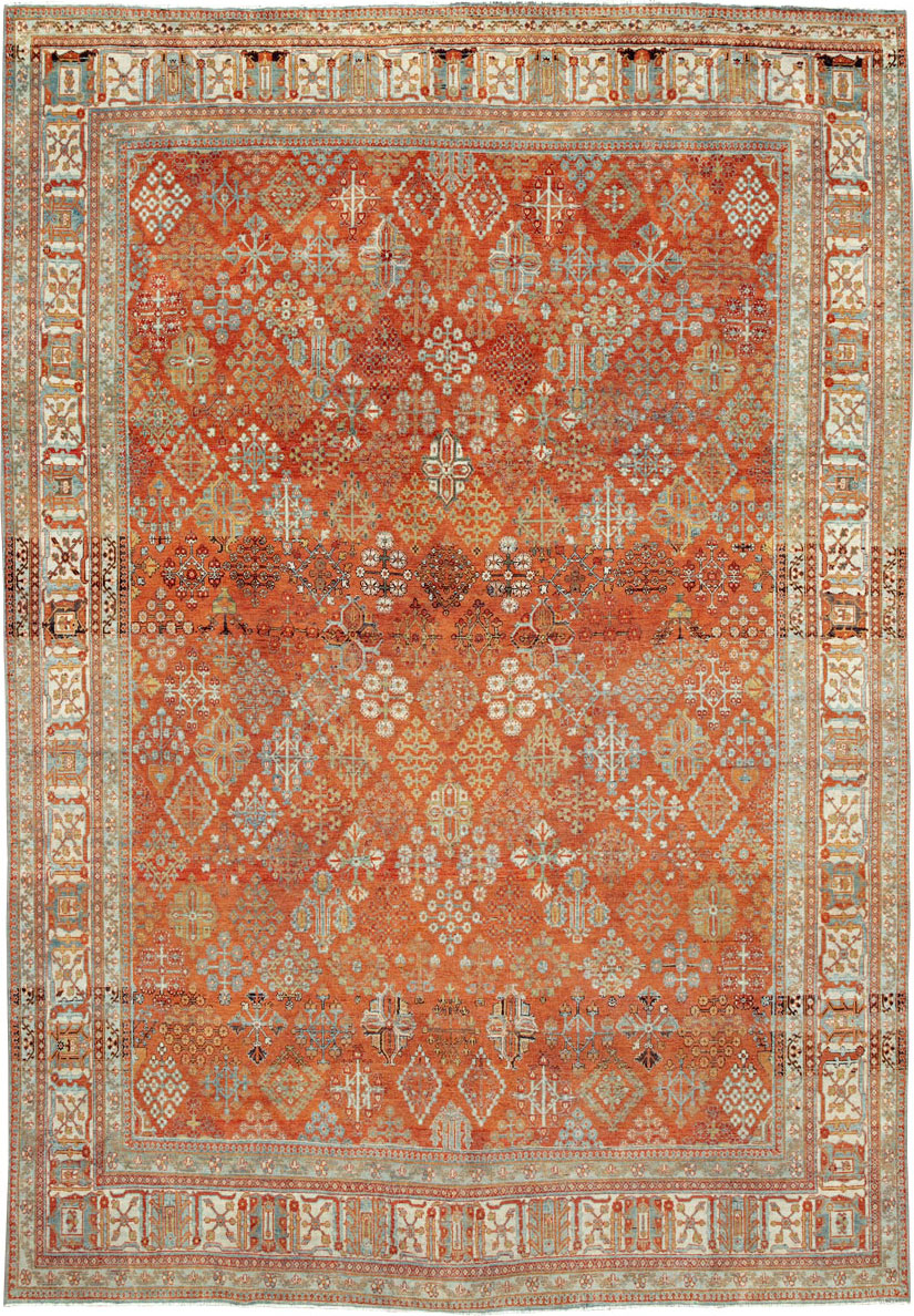 Vintage Persian Joshegan Rug, No.27297 - Galerie Shabab