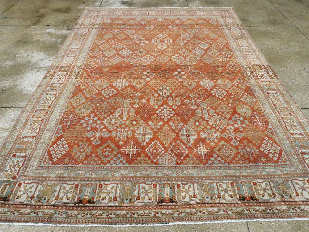 Vintage Persian Joshegan Rug, No.27297 - Galerie Shabab