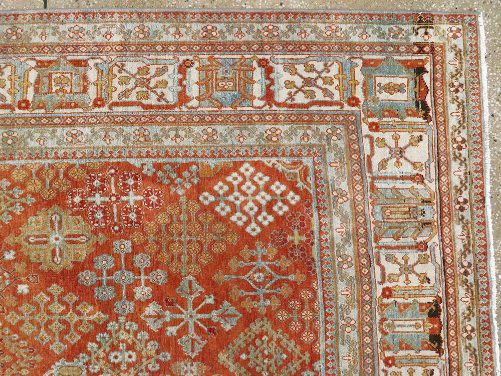 Vintage Persian Joshegan Rug, No.27297 - Galerie Shabab