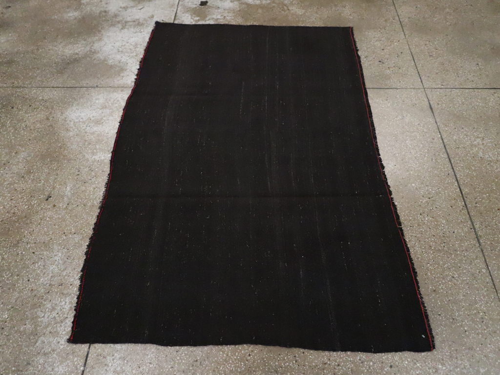 Vintage Turkish Flatweave Kilim Accent Rug, No.27298 - Galerie Shabab