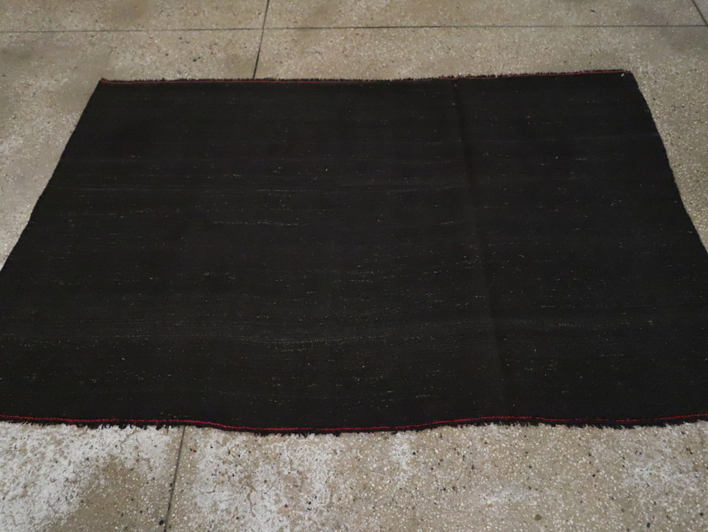 Vintage Turkish Flatweave Kilim Accent Rug, No.27298 - Galerie Shabab