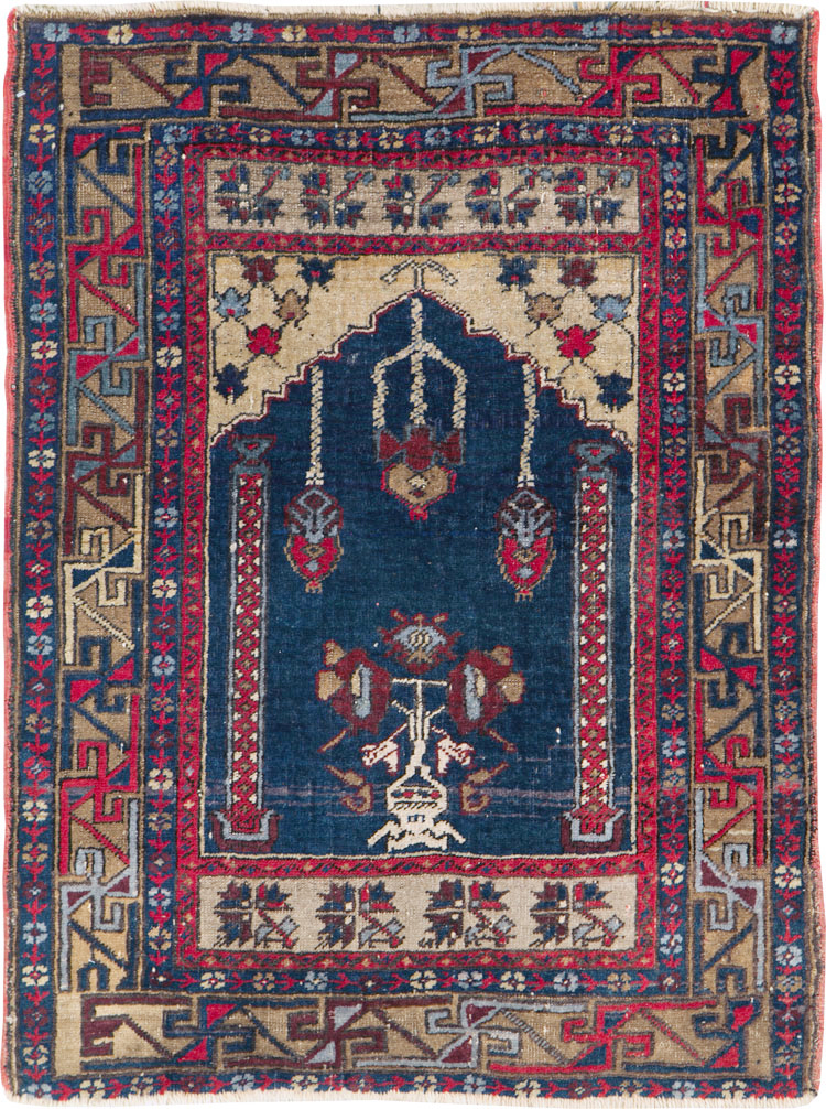 Antique Turkish Anatolian Rug (Pair: 1 of 2), No.27300 - Galerie Shabab